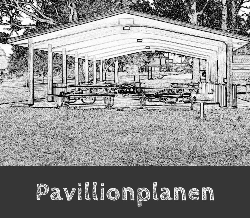 handgezeichnet Pavillionplanen